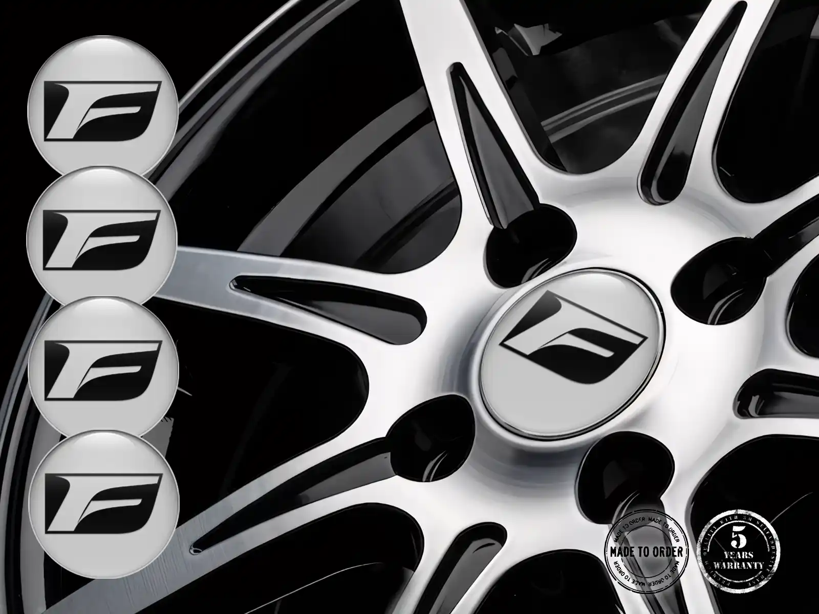 Lexus Calcomanía de Aro Marca Pegatinas Silicona Custom